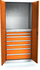  Dílenská systémová skříň PROFI 1950 x 920 x 600 - zásuvky